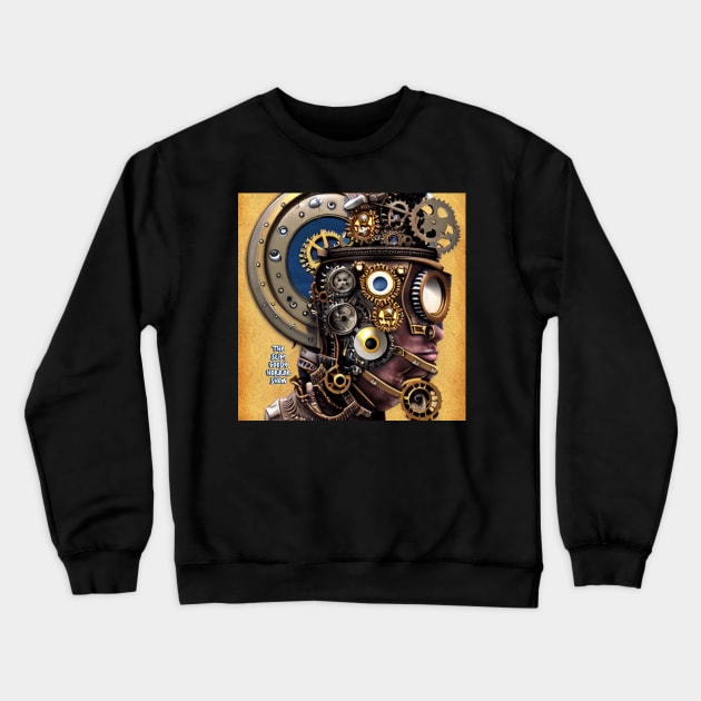 S.G. Horror show! warping your reality Crewneck Sweatshirt by Slimgoody's Tees